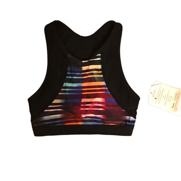 Athleta Other - Athleta XXS Colorful Bathing Suit Top New with Tags